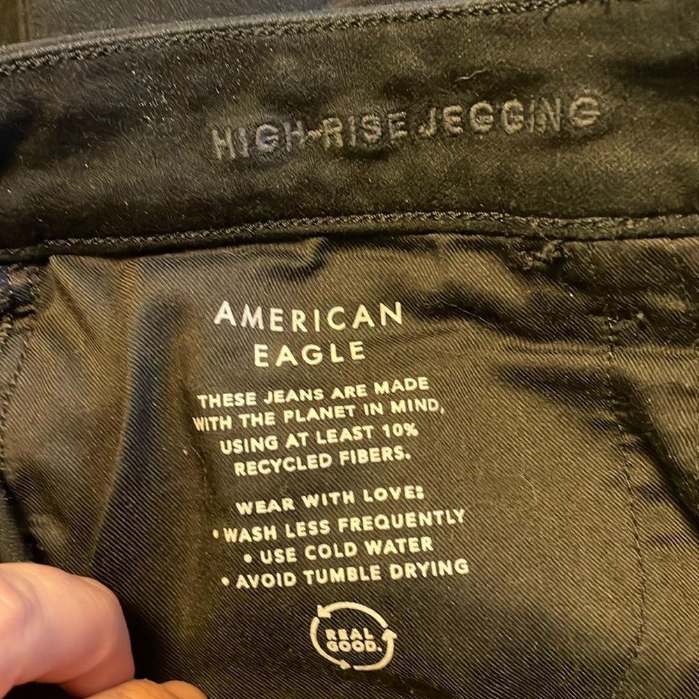 American Eagle size 16, long dream stretch jeggings.